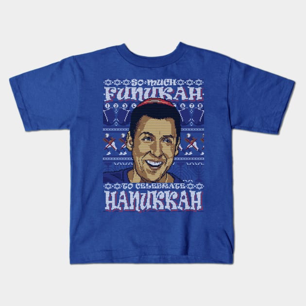 So Much Funukah Kids T-Shirt by CoDDesigns